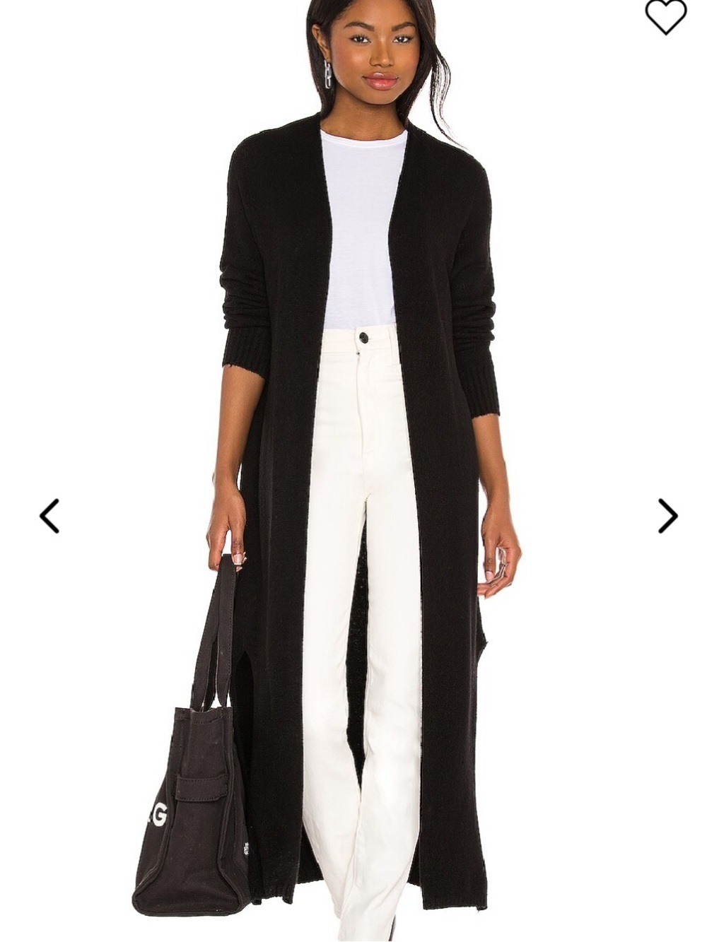 Apparis Black Aria Cardigan OS